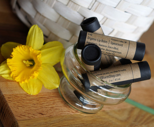 Organic Nourishing Lip Balm - Spearmint